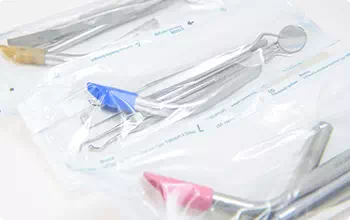 除菌器具を完全個別包装で保管