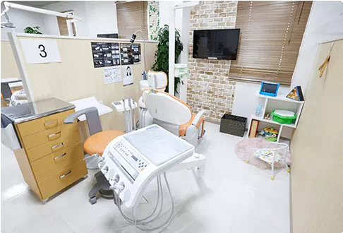 ファミリースペース完備で